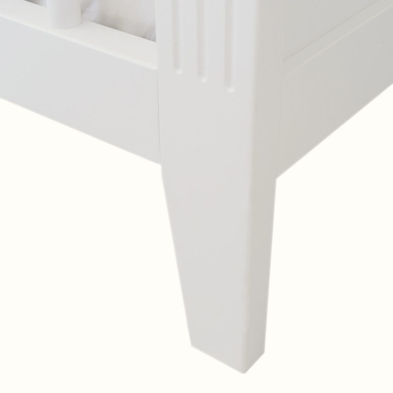 Lit bébé évolutif Opéra 70x140 Blanc Maison Charlotte